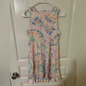 JCrew Crewcuts tie dyed cotton sundress